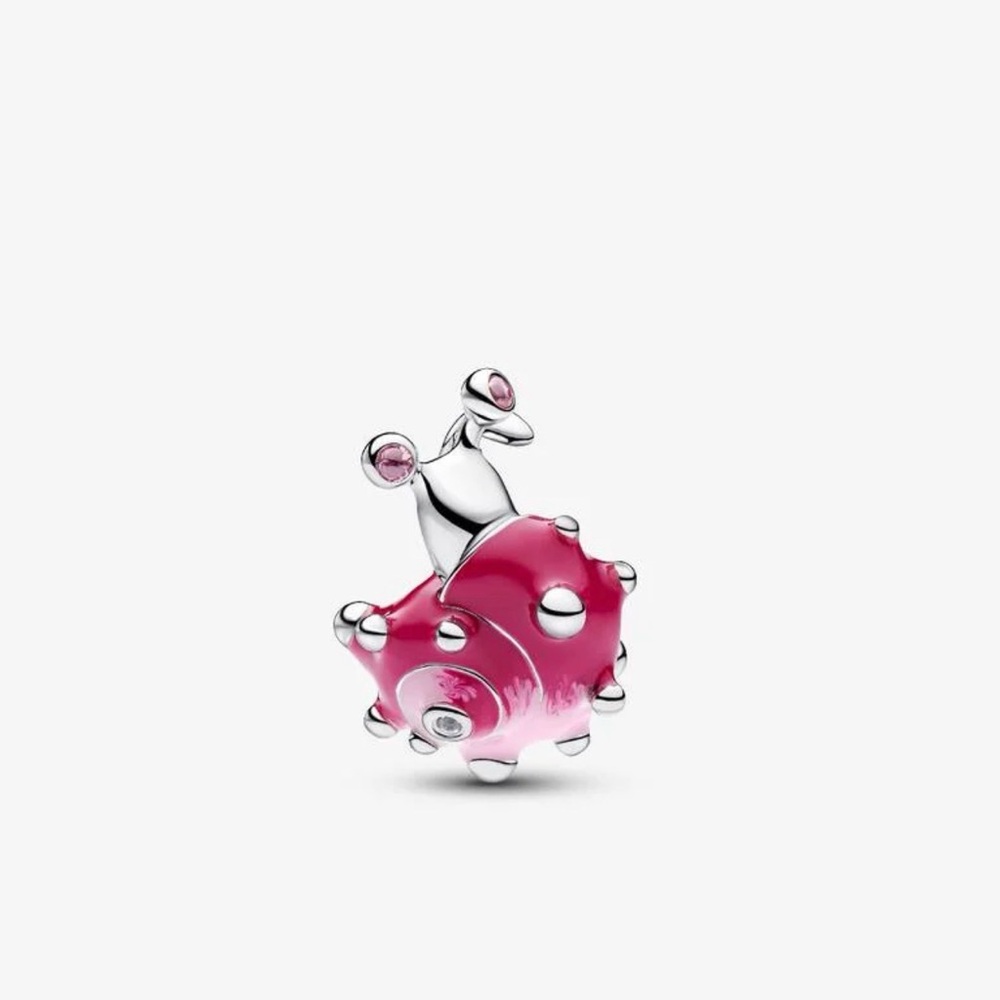 Pandora Pink Snail Charm